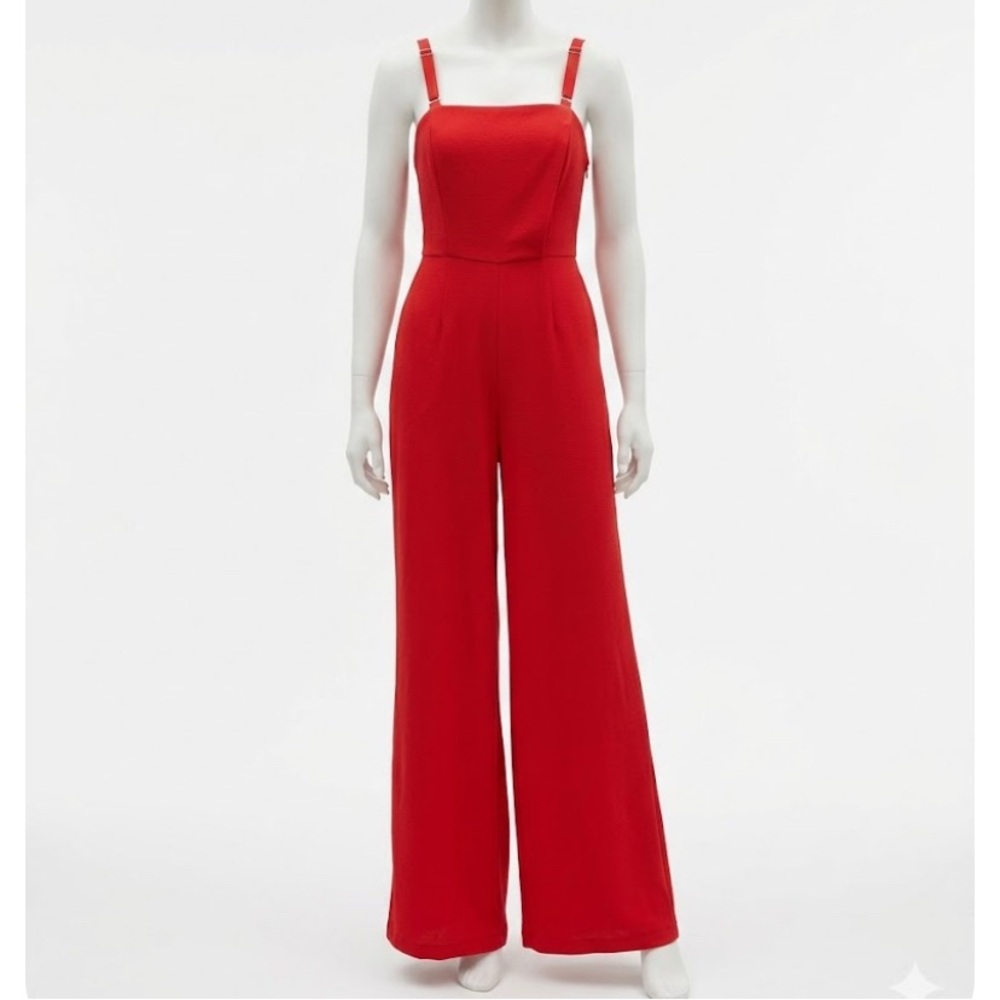 Wild  Fable Elegant Red Women's Jumpsuit  size M